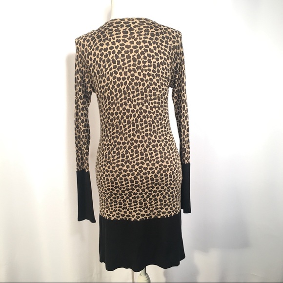 MAC & JAC | Leopard Print Sweater Dress or Duster - Picture 3 of 8